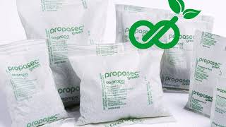 Desiccant bags Propasec  great protection against humidity also in green version [upl. by Lemuelah886]