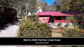 3834 Panther Creek Road Clyde NC 28721 [upl. by Ahsiem]