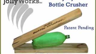 Jolly Bottle Crusher amp Can Crusher for Home or Business by Jolly Works Inc [upl. by Whipple]