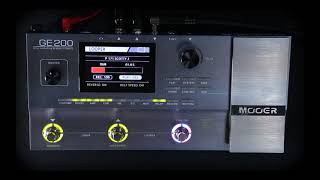 MOOER GE200 Tutorial Part  4 LOOPER and RHYTHM [upl. by Nats]