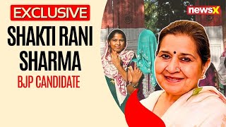 Haryana Elections 2024  BJP Candidate Shakti Rani Sharma Exclusive  NewsX [upl. by Anikes]