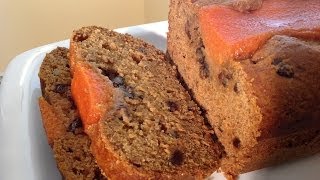 How To Make Persimmon Bread Baking Recipes [upl. by Ihsorih]