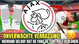 LAATSTE NIEUWS AJAX AMSTERDAM 😱💣 BOM FANS WORDEN GEK Er wordt een nieuw team gevormd [upl. by Silvio]