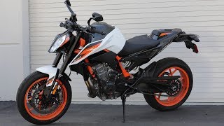 2020 KTM 890 Duke R Review  MC Commute [upl. by Bertilla]