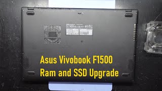 Asus Vivobook F1500  X515 Ram and SSD Upgrade [upl. by Harwell]