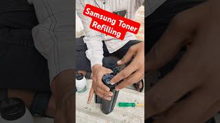 Samsung toner refilling  how to refill toner samsung shorts viral samsung trending [upl. by Olivie]