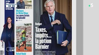 Le budget 2025 de Michel Barnier  reportage cdanslair 11102024 [upl. by Lothaire]