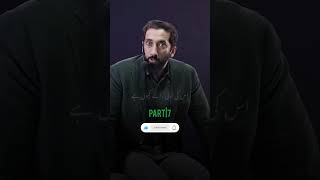 Nouman Ali Khan lecture on insaniyet ka takaza P7shorts bayyinahmotivation islam quran [upl. by Aeiram413]