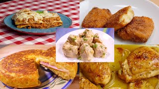 13 recetas de cocina faciles rapidas y economicas para hacer de comer [upl. by Atirehc]