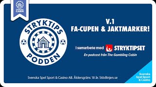 Stryktipset v1  FACupen amp Jaktmarker [upl. by Alel624]