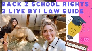 BACK TO SCHOOL EDUCATION RIGHTS TO LIVE BY 2022  Farrah Abraham [upl. by Pettifer140]