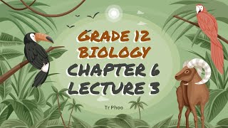 G12 BIO CHAPTER 6 LECTURE 3 [upl. by Melborn]