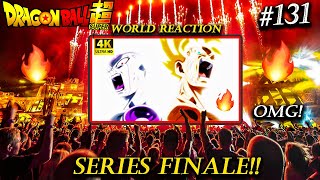 🌎THE WORLDS REACTION TO DBS FINALE🤯Reaction MashupReacciones Masivas🐲DragonBall Super 131 ドラゴンボー [upl. by Violeta917]