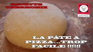 Recette pate a pizza facile et rapide au thermomix tm5 7 [upl. by Theda280]