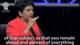 Five Cs of Leadership with Indra Nooyi [upl. by Nauqas]