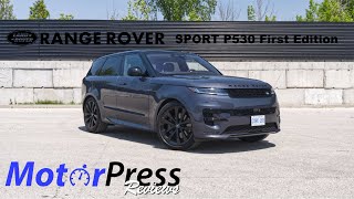 More Power More Everything The 2023 Range Rover Sport P530 First Edition Review And Track Test [upl. by Ardnuaet]