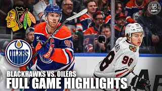 Chicago Blackhawks vs Edmonton Oilers  Full Game Highlights  ESPN NHL [upl. by Neda142]