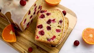 Cranberry Orange Bread [upl. by Alyac]