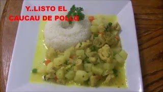 CAU CAU DE POLLO ESTILO PERUANO [upl. by Ahsercul]