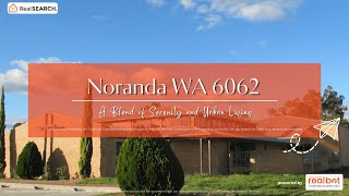 Suburb Profile  Noranda WA  A Blend of Serenity and Urban Living realsearchau [upl. by Ahsinac]