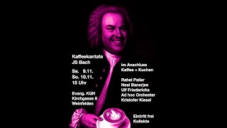 Kaffeekantate Johann Sebastian Bach 1500 [upl. by Diver]