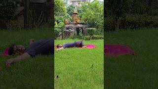 Yoga for back pain motivation fitness trending youtubeshorts shorts yoga youtube backpain [upl. by Nev]