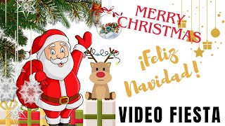 ¡Este vídeo es una Fiesta Porque te lo mereces Feliz Navidad y un Maravilloso Año Nuevo para todos [upl. by Ruperto]