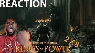 CELEBRIMBORE WENT OUT LIKE A G Rings of Power Season 2 Ep8 Reaction  Looneys U  LOTR [upl. by Andrej]