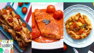 3 recetas con tomates cherry [upl. by Are]