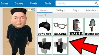 MAKING KIM JONG UN A ROBLOX ACCOUNT [upl. by Penelopa]