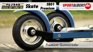 Rollski  Skiroller SRB Skate SR01  Premium Rolle von wwwsportalbertde [upl. by Ader36]