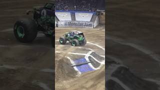 Grave Digger Weston Anderson Winning Two Wheels Skill Challenge [upl. by Airetahs]