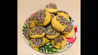 How to bake Italian Anisette Cookies Christmas Cookies Recipe [upl. by Hsiri]