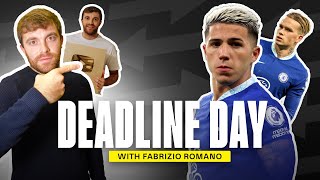 🤝 DEADLINE DAY with FABRIZIO ROMANO [upl. by Nivra340]