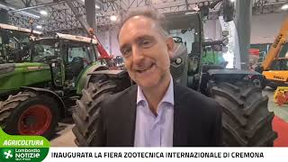 Inaugurata la fiera zootecnica internazionale di Cremona [upl. by Jard]