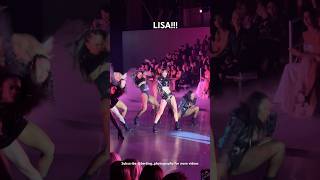 LISA live  at Victoria’s Secret Show lisablackpink lalalalisam victoriassecret lisa [upl. by Uokes]