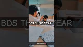 Life of BDS student  third year BDS doctor  dentist  bds medico [upl. by Chabot279]