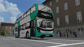 OMSI 2  Bowdenham V4 LHD Route 1 to Apsley Station [upl. by Pulcheria]