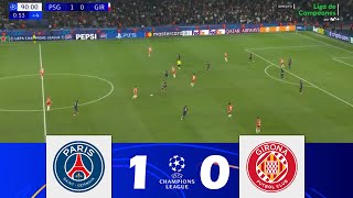 PSG contre Gérone 10  UEFA Champions League 202425  Résumé de Match [upl. by Astrahan]