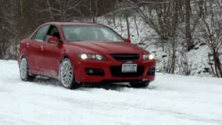 mazdaspeed 6 in snow [upl. by Irtimed]