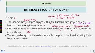 Chapter 2 Excretion Part 3 SATHEEMED swayamprabha medicalentranceexam [upl. by Poirer]