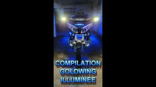 Compilation de Goldwing illuminées [upl. by Bellis301]