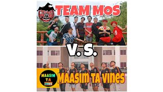 Maasim Ta Vines VS Team MOS  WOAH CHALLENGE [upl. by Ellissa]