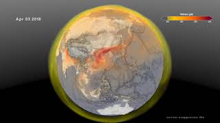 Global Atmospheric Methane for Earth Day 2020 [upl. by Lalla]