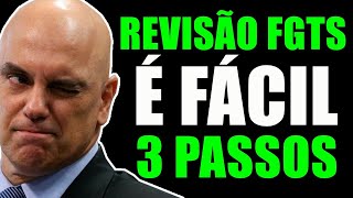 GANHAR A GRANA DA REVISÃO DO FGTS 2023 PASSO A PASSO SUPER FÁCIL E RÁPIDO fgts revisãodofgts [upl. by Einreb]