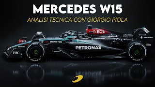 MERCEDES W15 idee ORIGINALI e linutile FURBATA  con Giorgio Piola [upl. by Tnirb]