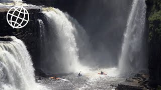 Ausable Chasm NY USA Amazing Places 4K [upl. by Norvall736]