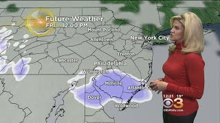 Friday Midday Forecast Who Sees Most Snow Today [upl. by Clements]