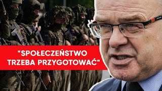 quotMuszą być wyszkoleniquot Powszechny pobór do wojska Gen Skrzypczak wskazuje kierunki [upl. by Anasus]