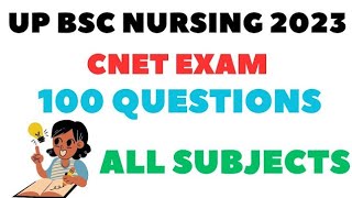 BSc Nursing Entrance Exam 2023 Previous Year Questions Practice 🔥 [upl. by Atirhs]